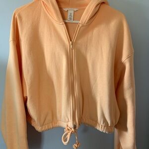 Pastel orange hoodie